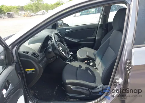 2016 Hyundai Accent Sport из США, поврежденный, VIN KMHCU5AE9GU239814